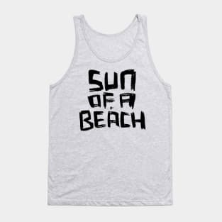 Sun Of A Beach, word play for Beach Summer Tank Top